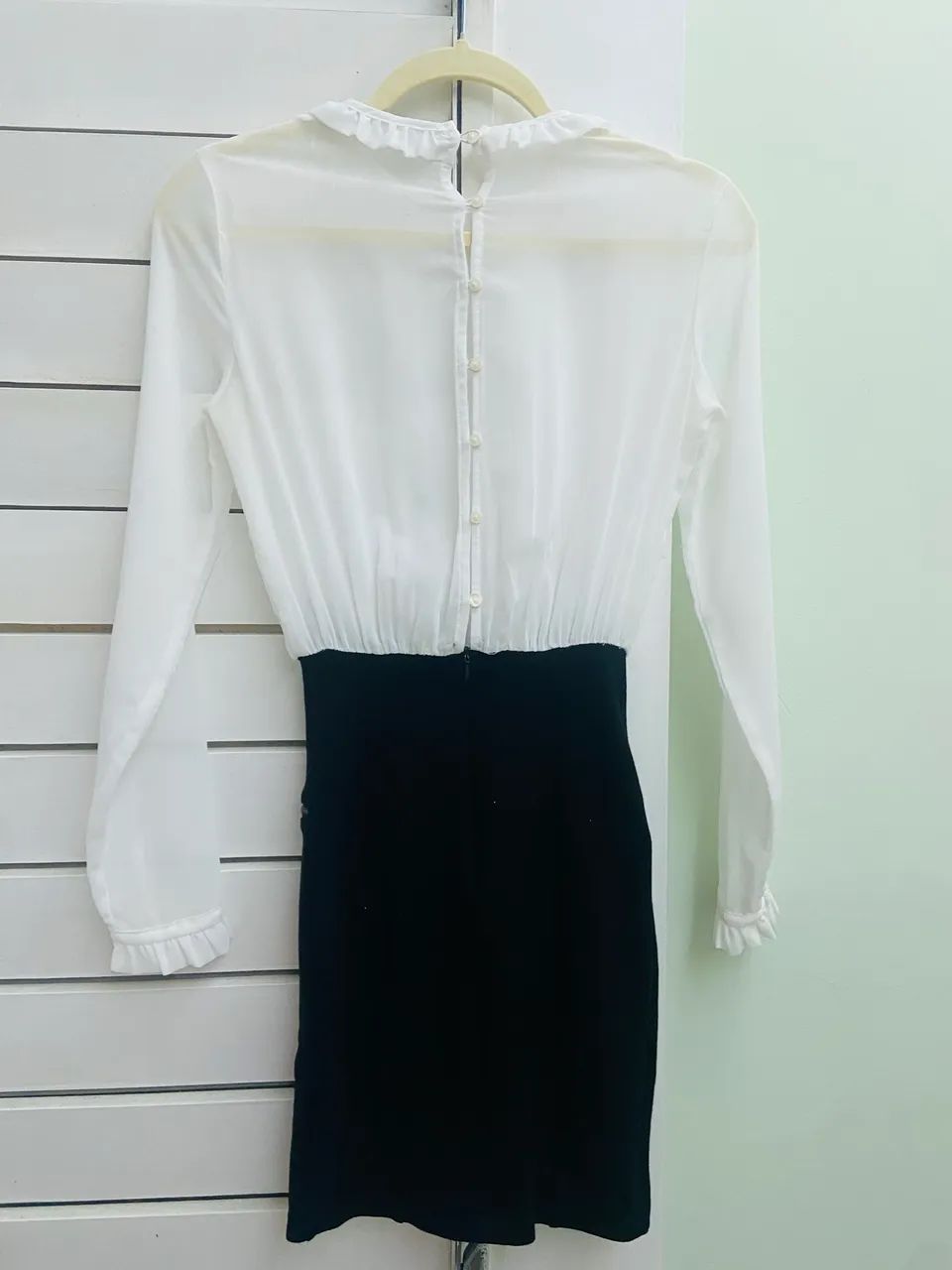 Vestido Zara com botões PP - Foto 2