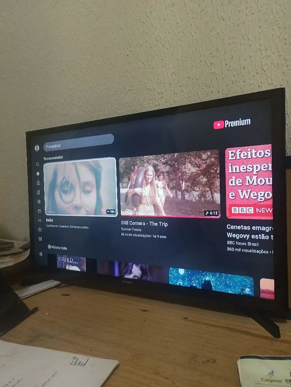 Tv Samsung smart antiga - Foto 2