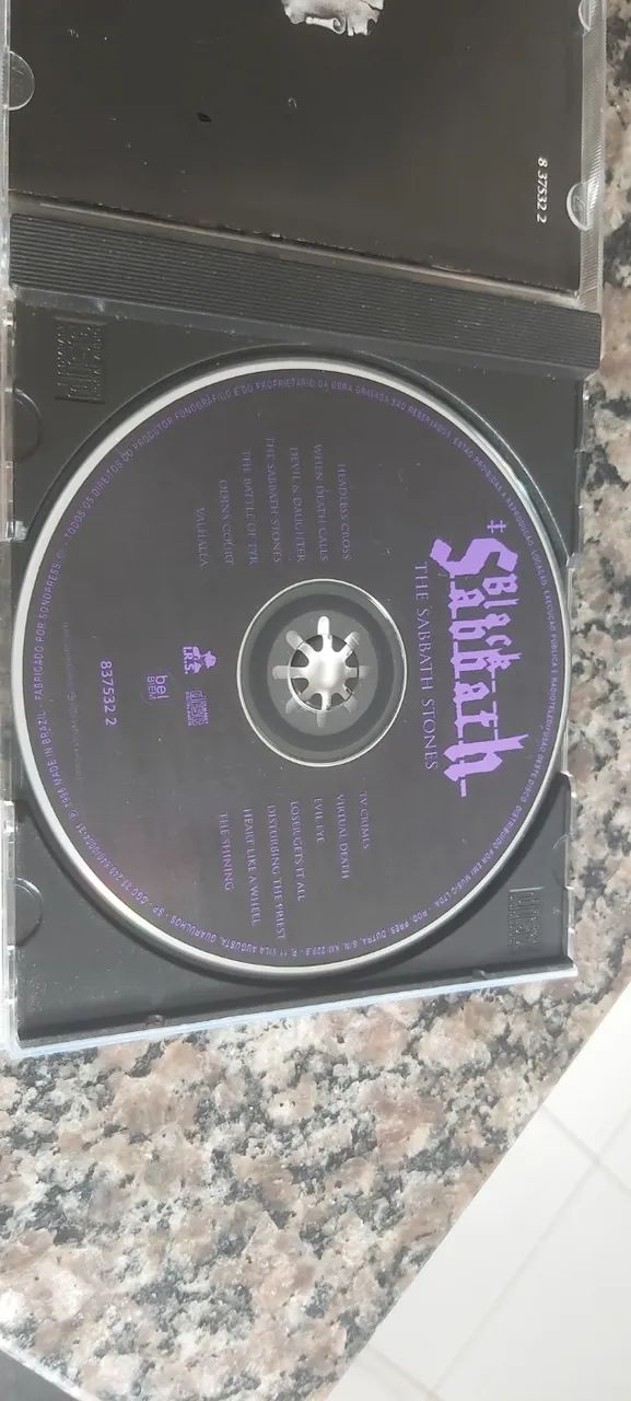 Cd Black Sabbath - The Sabbath Stones PERFEITO - Foto 4