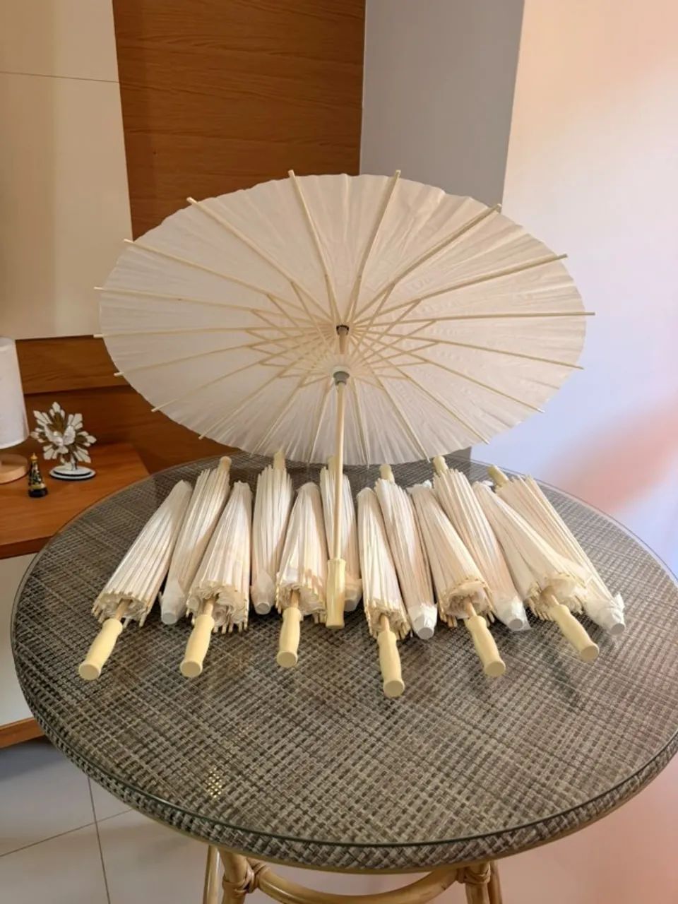 Conjunto de 14 Sombrinhas Japonesas - Foto 3