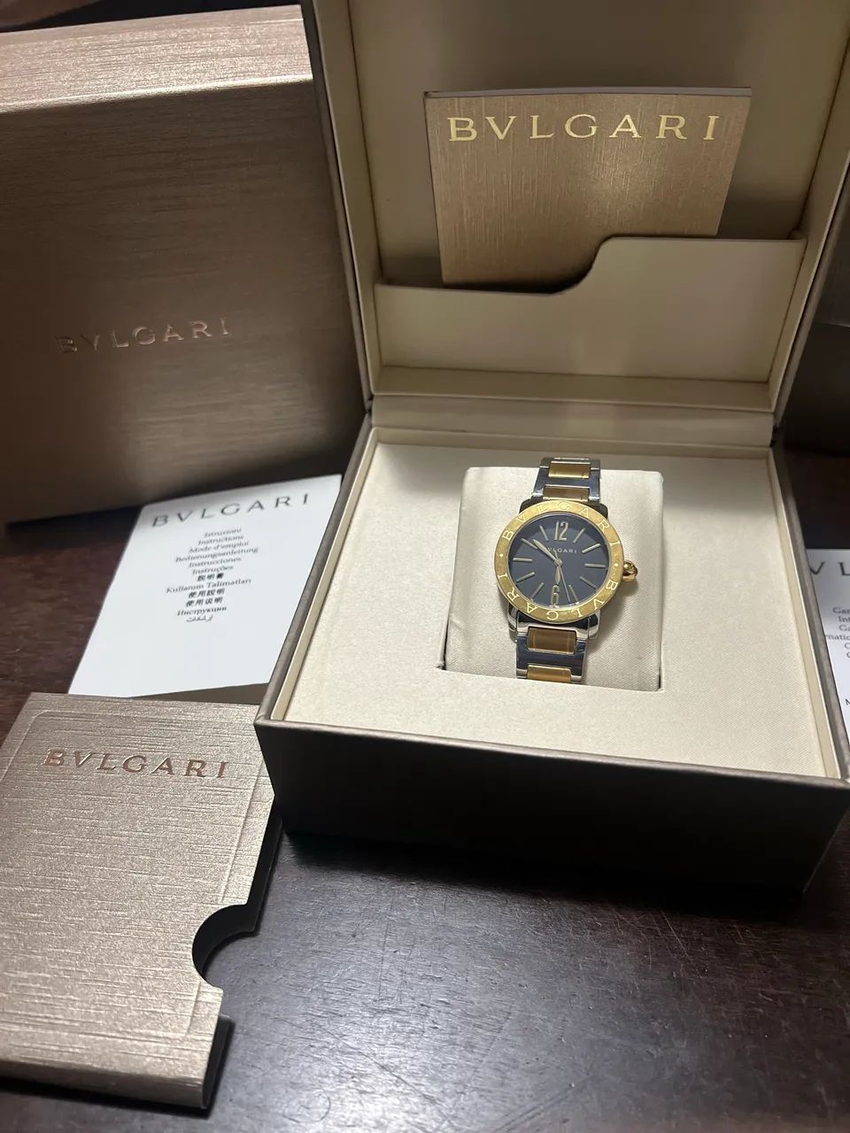 Relógio bvlgari feminino 