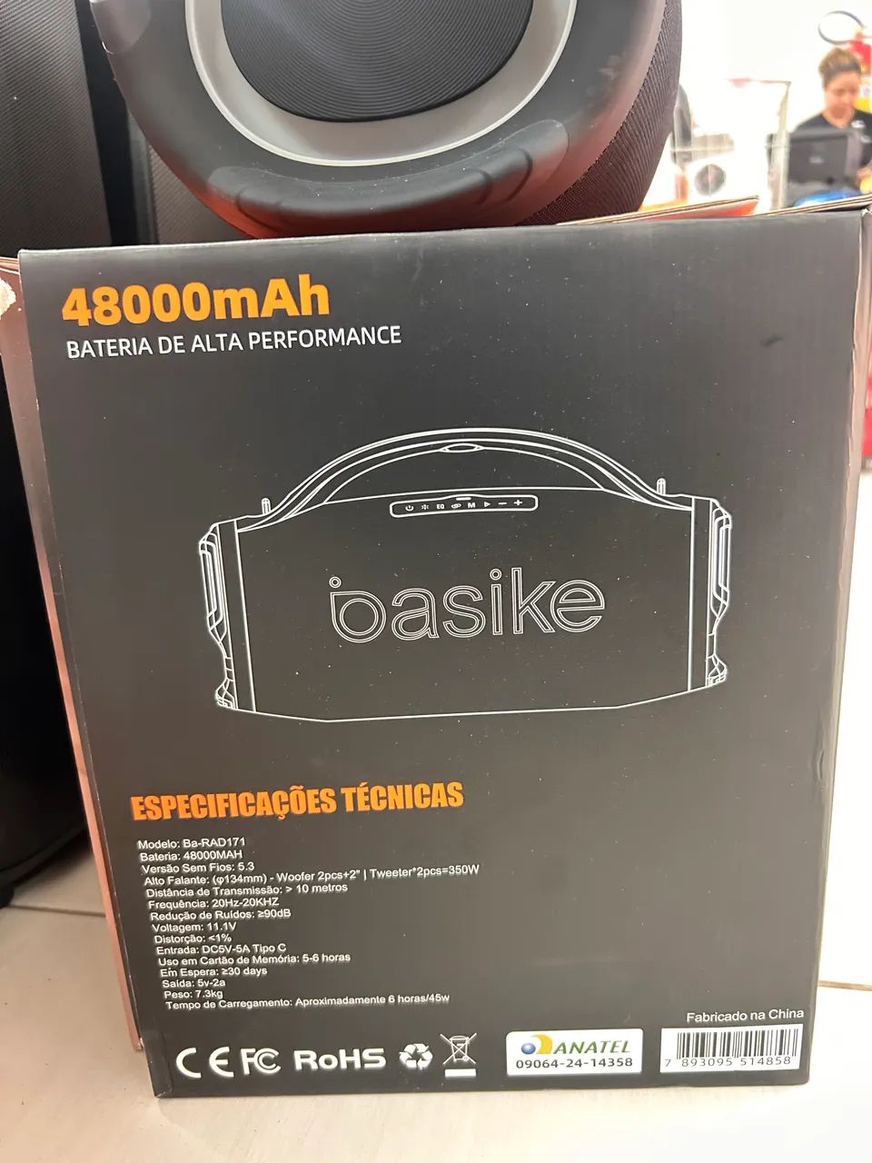 Caixa de som Basike 350w potente  - Foto 4