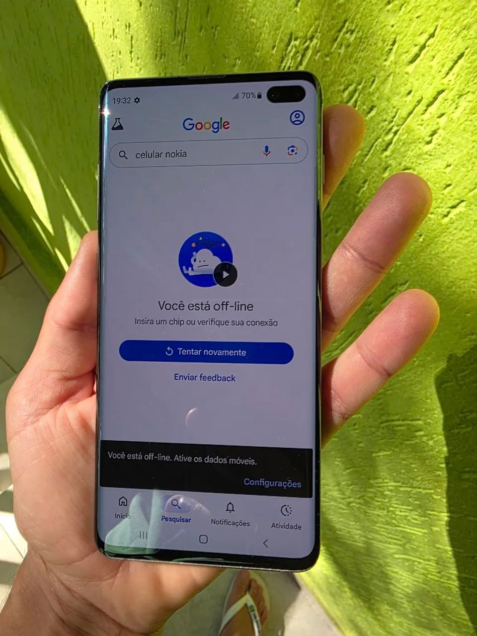 Galaxy S10 Plus - 128 GB + Kit capinha e película UV - Foto 2