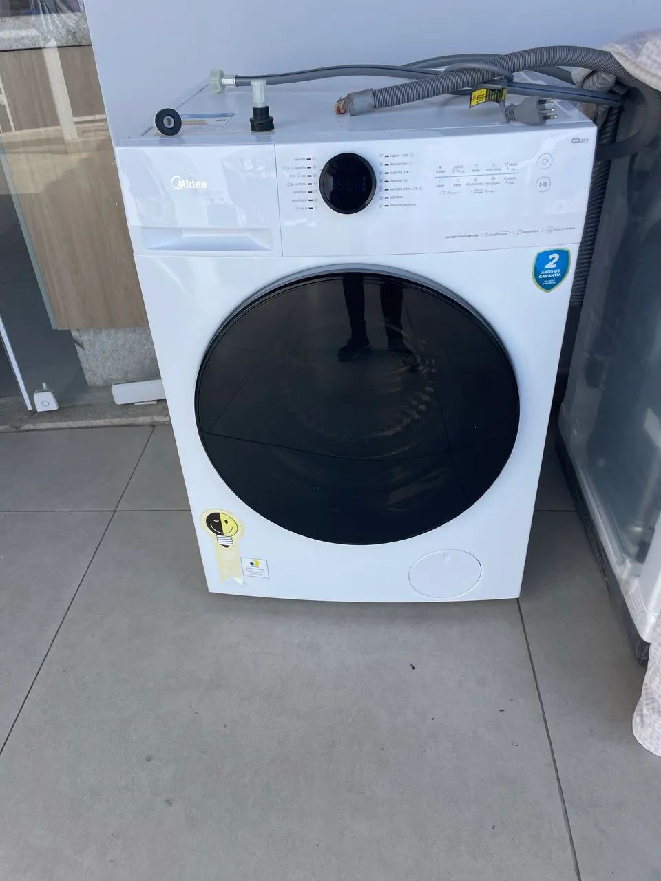 Vendo lava e seca midea para retirada de peças  - Foto 3
