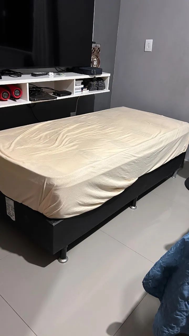 Cama de Solteiro Completa