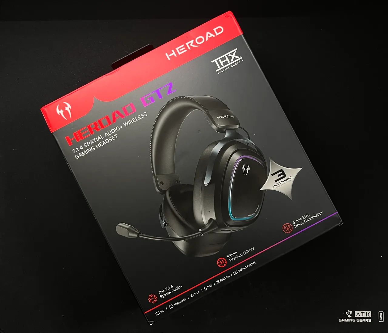 HEADSET QCY HEROAD GT2 