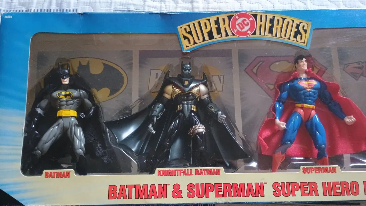 Boneco super DC heroes Batman superman super hero pack. - Foto 2