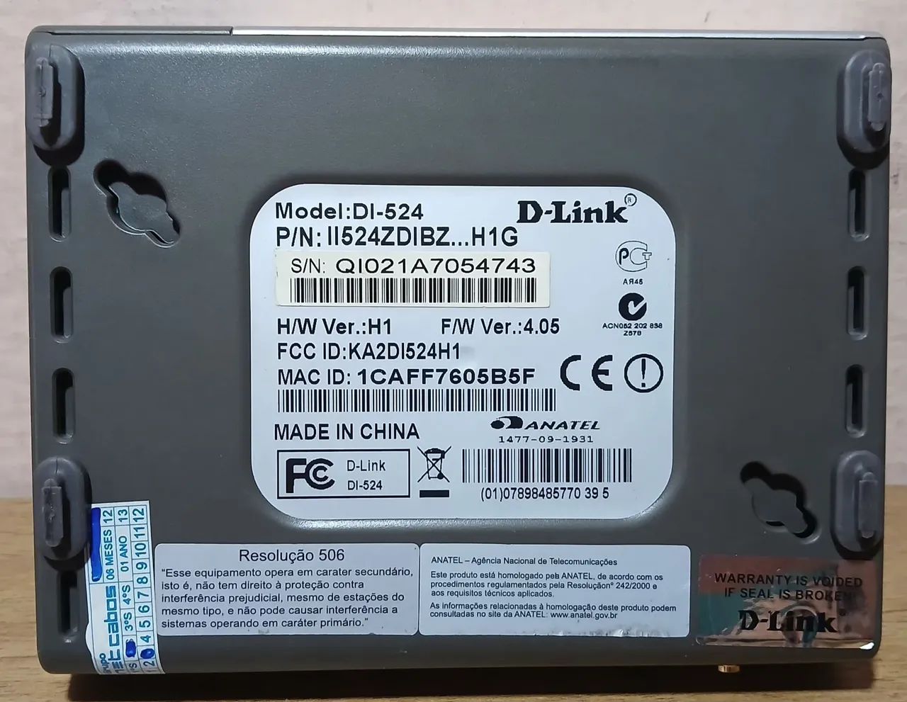 Roteador D-Link DI-524 Wireless 150 - Foto 4