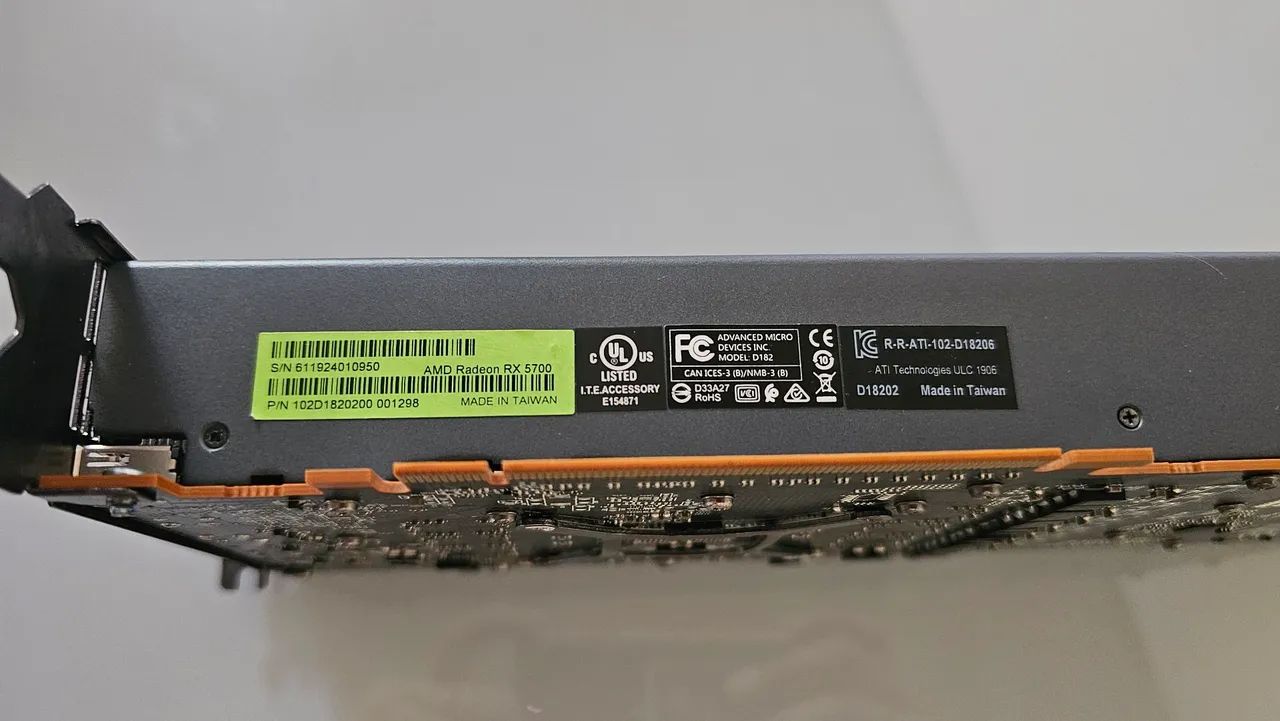 Placa de vídeo AMD rx5700 8gb - Foto 4