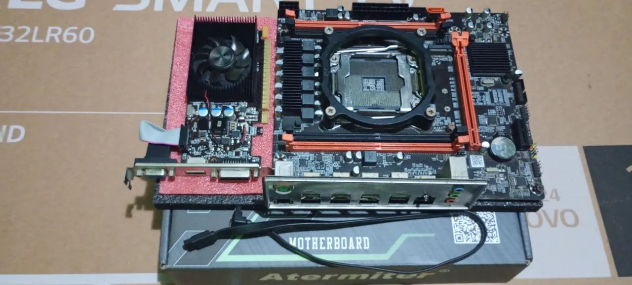 Placa Mãe X99 (Xeon) + Placa de Vídeo 1gb (NVIDIA) - Leia o anúncio !  - Foto 2