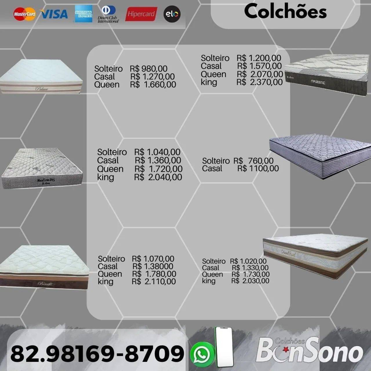 Colchões para cama box