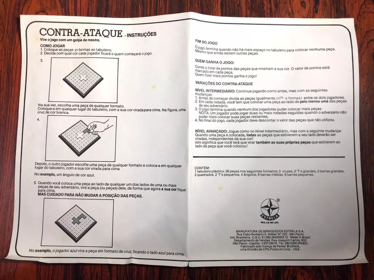 Antigo Jogo Estrela Contra Ataque  - Foto 2