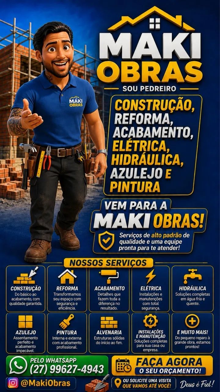 Pedreiro,temos equipe pronta