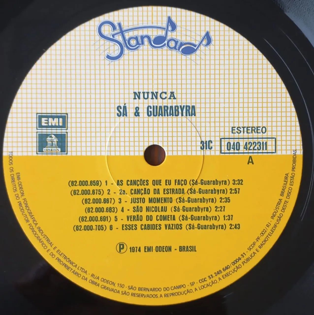 LP disco de vinil sá e guarabyra emi - odeon 1974 - Foto 3