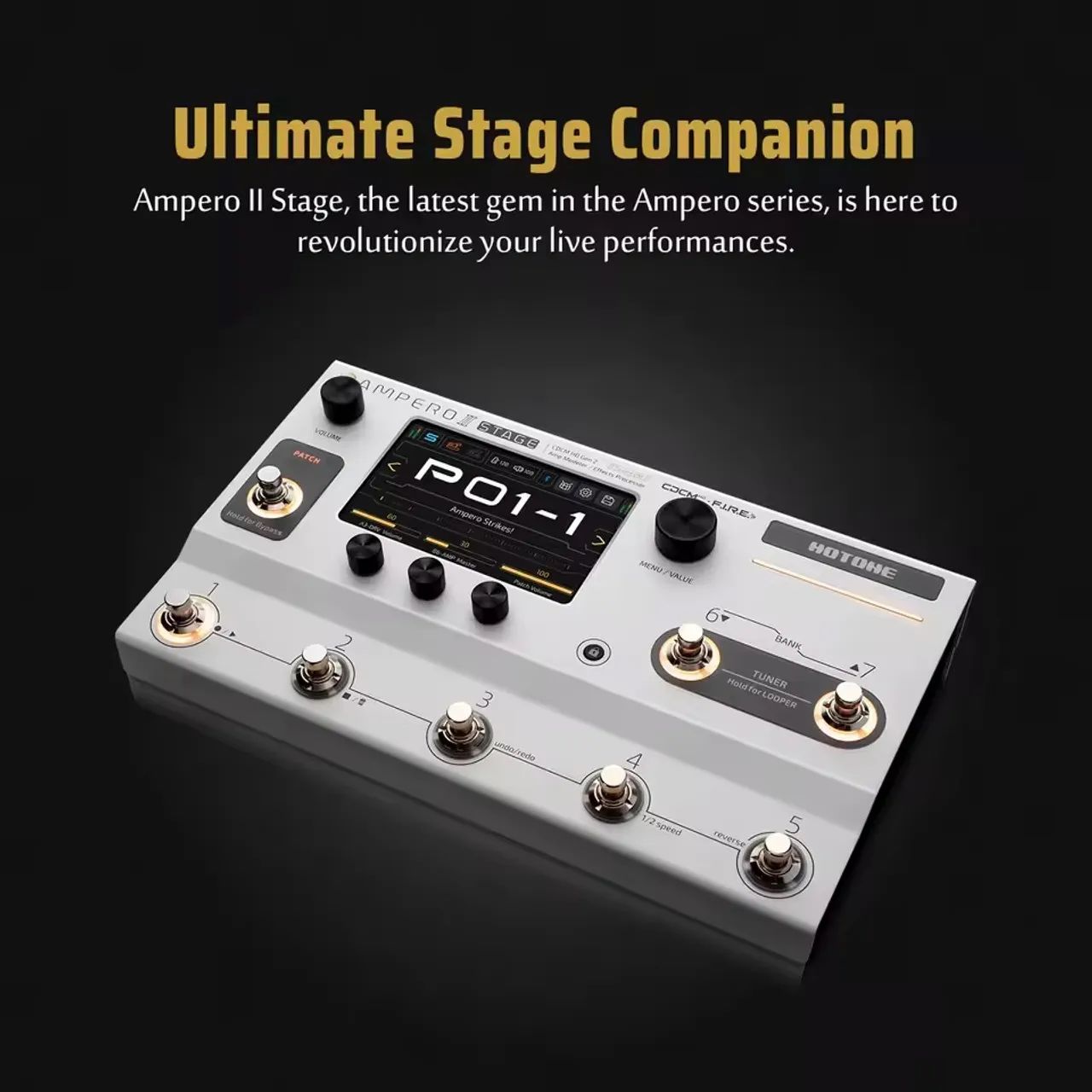 Hotone Ampero II Stage Nova a ultima preço pra sair agora