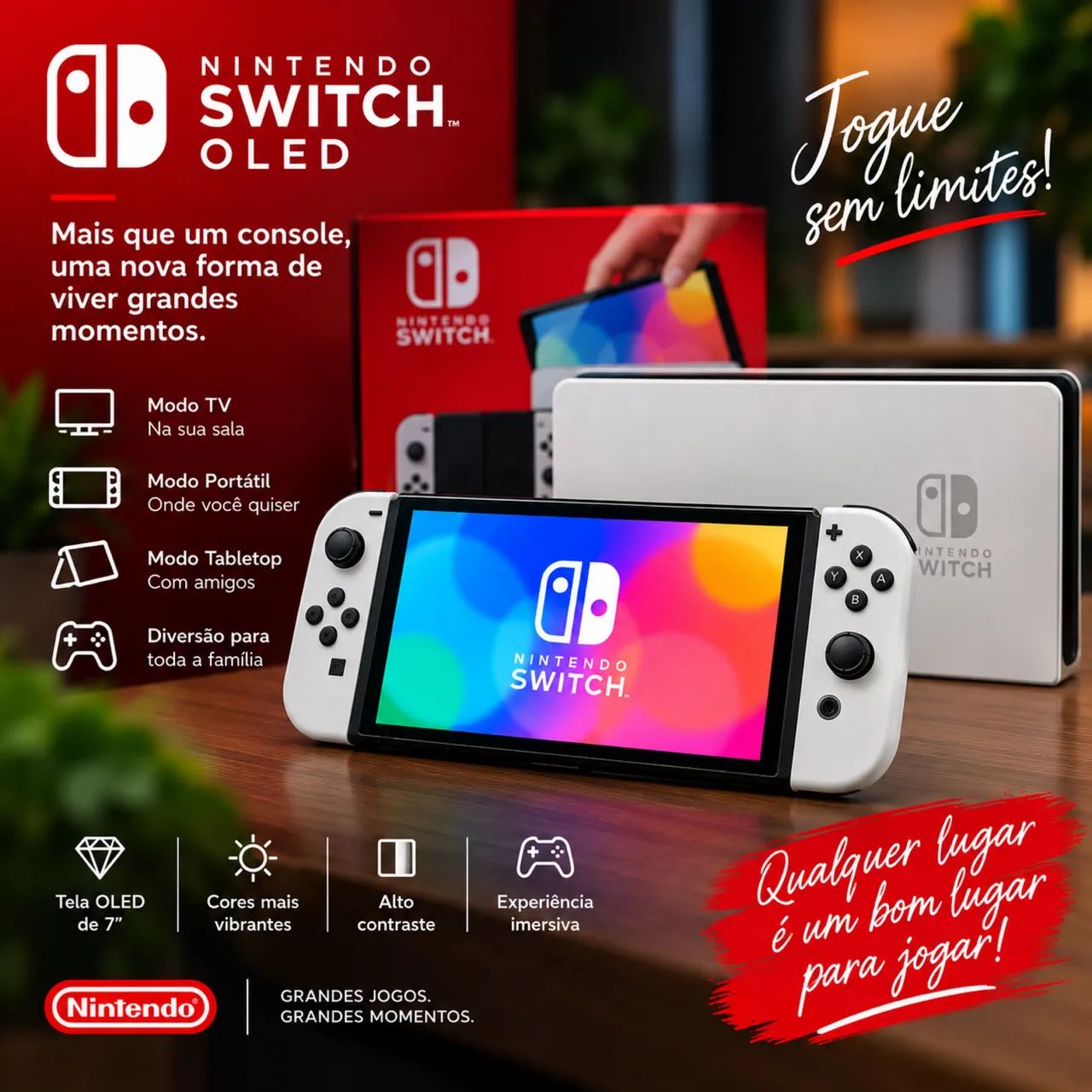 Nintendo Switch OLED   - Foto 3