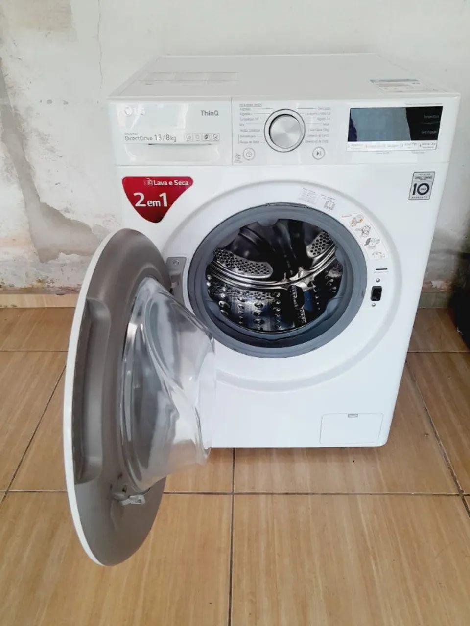 Lava e Seca LG 13Kg CV5013 - 3 Meses de Garantia Total - Foto 4