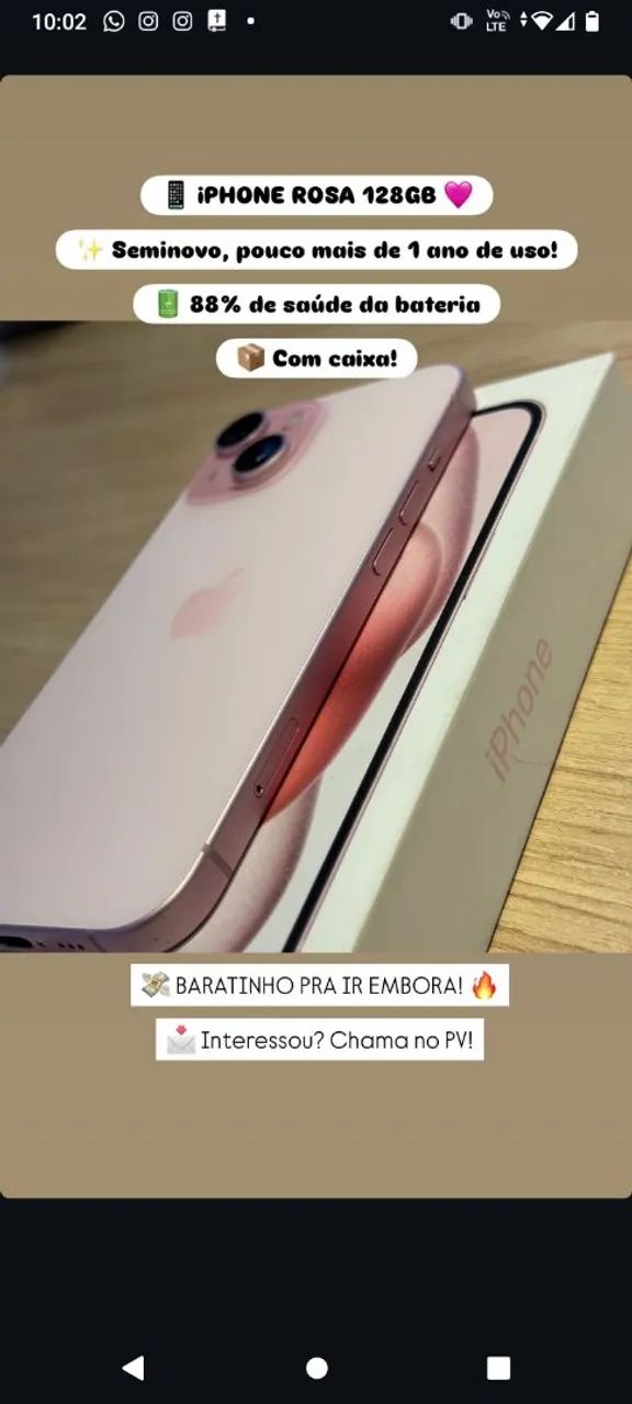 iPhone 15 128GB