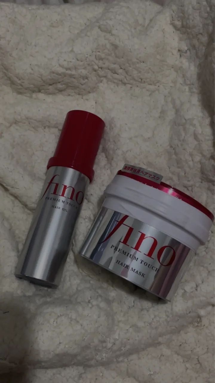 Kit máscara e óleo capilar Fino