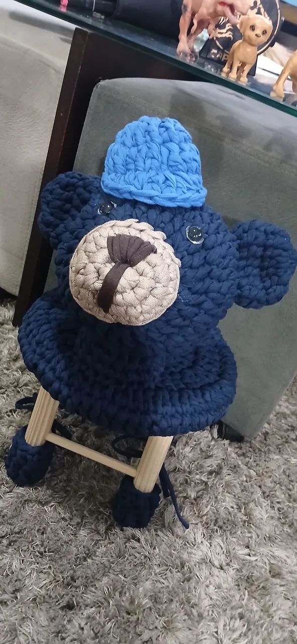 Lindo Banquinho Amigo Sr. Urso - Foto 2