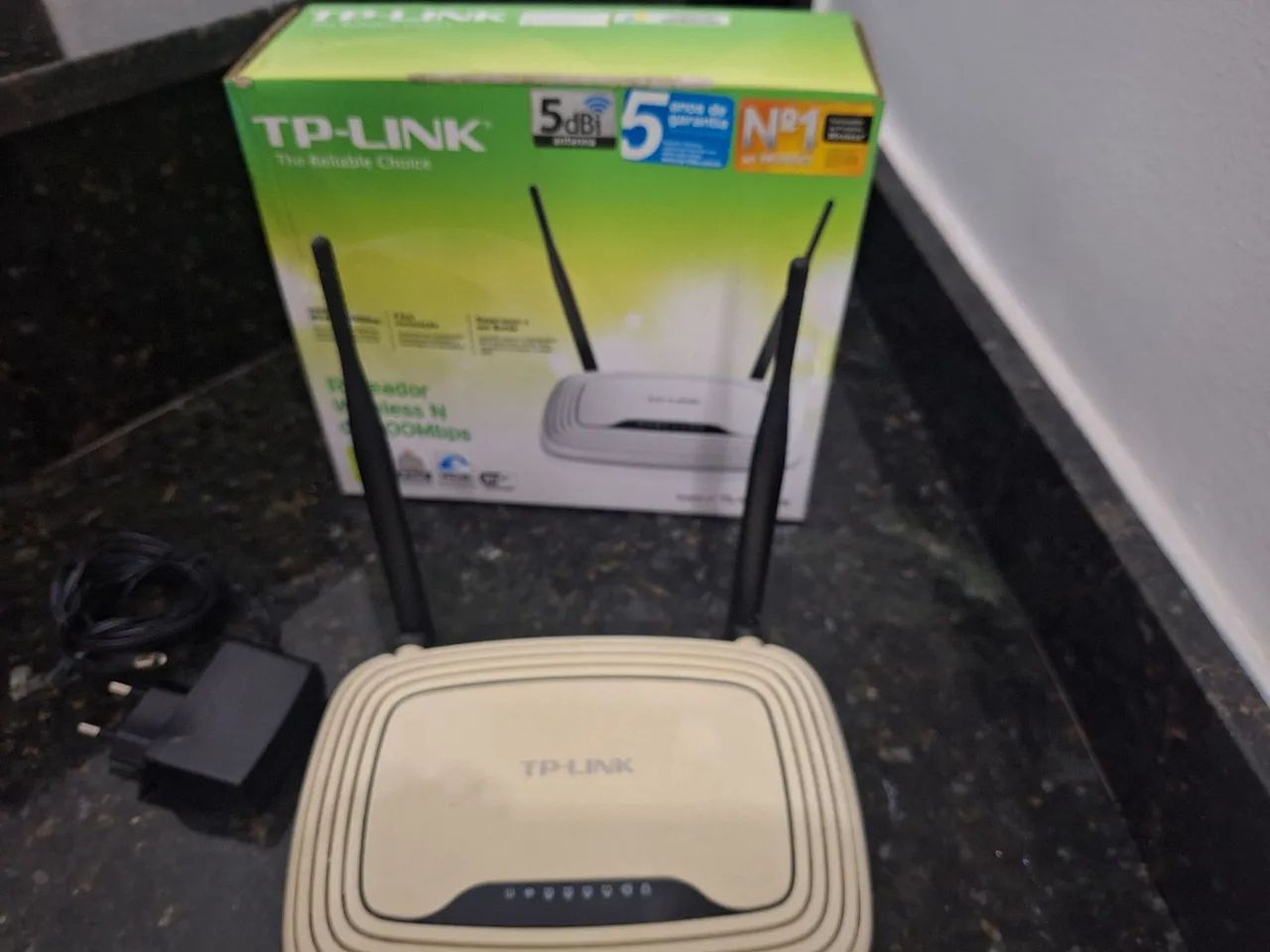 Roteador TP-LINK  Wireless N 300 Mbps - Novo - Foto 2