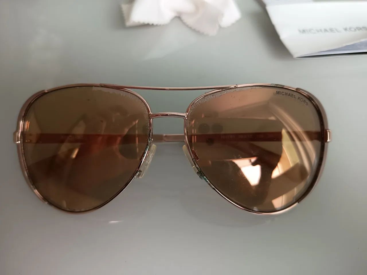 Óculos Michael Kors rosé original  - Foto 4