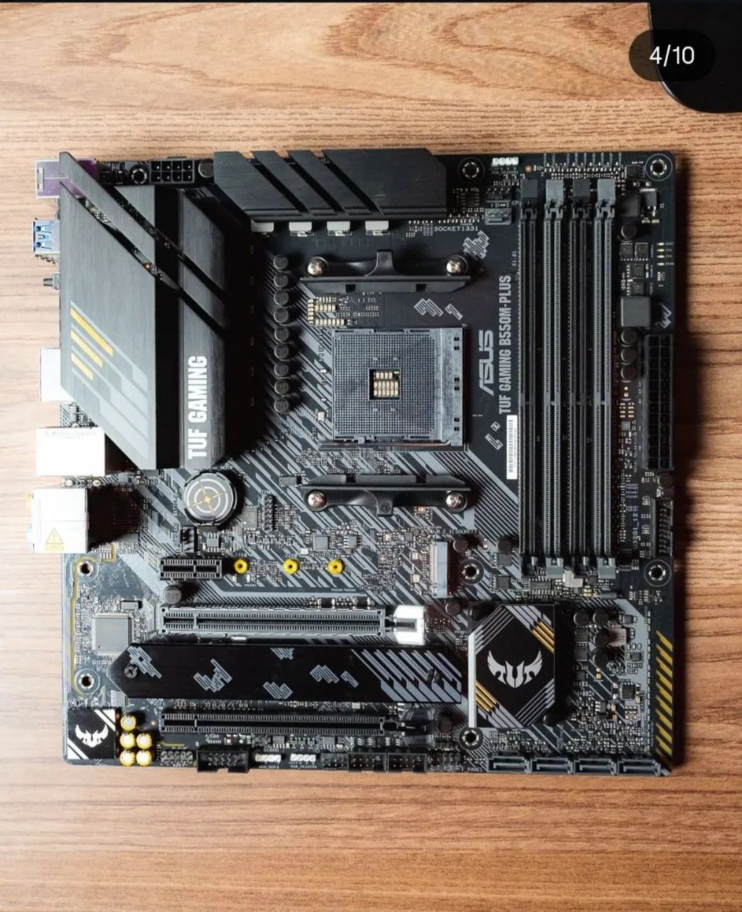 Placa mãe b550m plus tuf amd am4 ddr4 - Foto 4