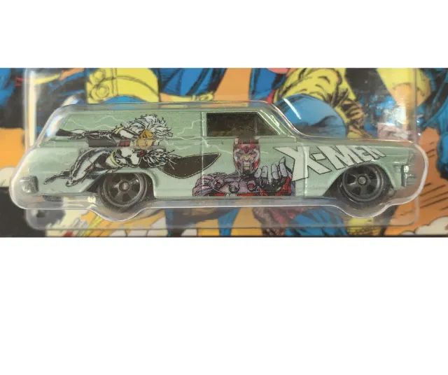 Hot Wheels Premium X-Men 64 Chevy Nova Delivery - Foto 2