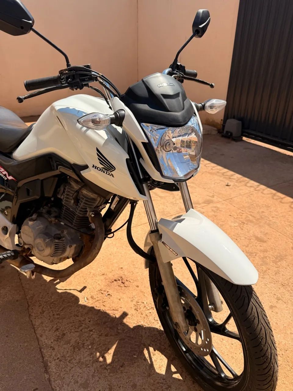 Vendo Honda CG Fan 160 2018 Branca Zerada e revisada - Foto 4