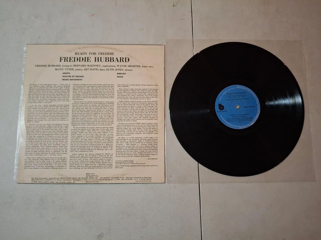 LP Freddie Hubbard Ready For Freddie Blue Note - Foto 2