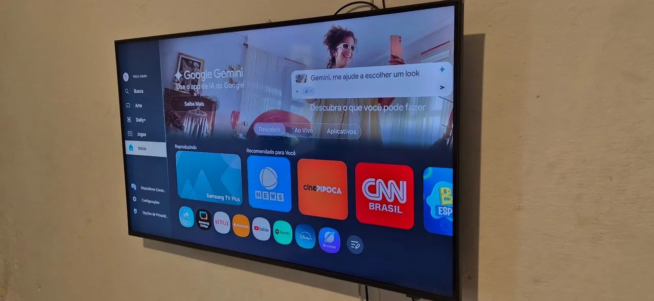 Tv samsung 43° polegadas 