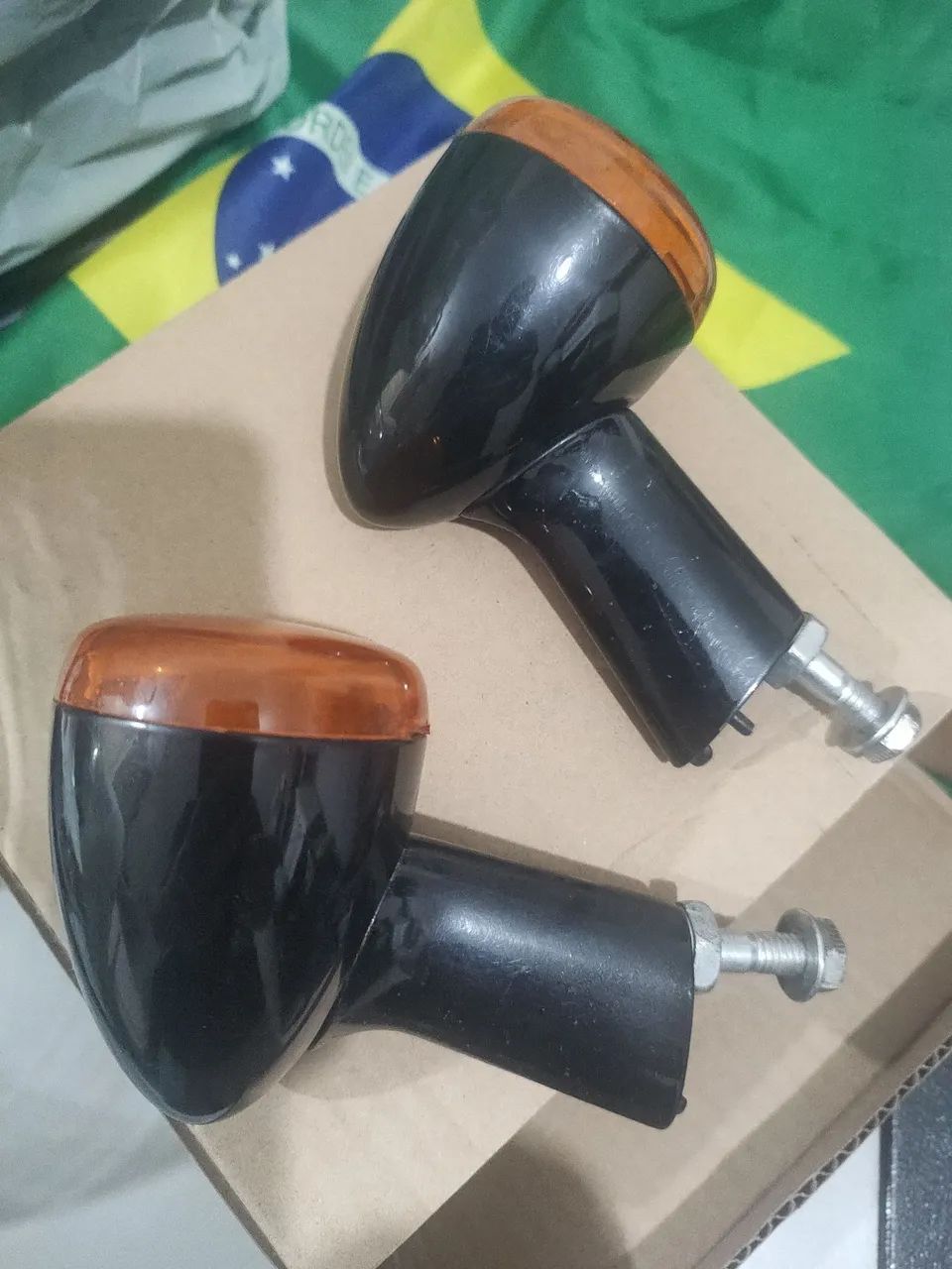 Par pisca original Harley Davidson 883 completo preto - Foto 3