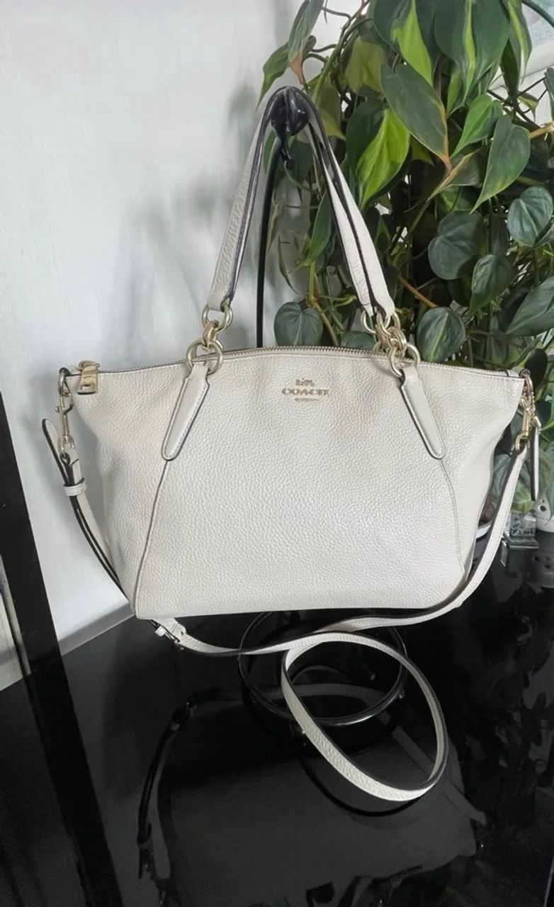 Bolsa coach original em couro comprada no Japão 