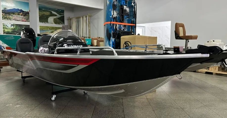 Lancha de Alumínio Fluvimar Apache 17 - Nova