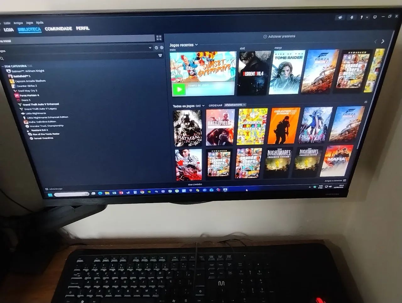Pc Gamer Galax RTX 5050 32 Gb de RAM Completo  - Foto 5