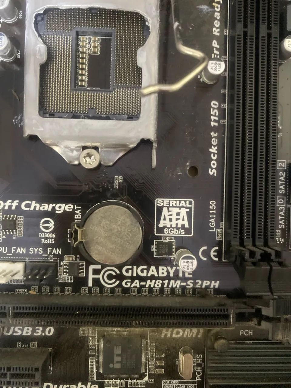 PLACA MÃE GIGABYTE DDR3 - Foto 2