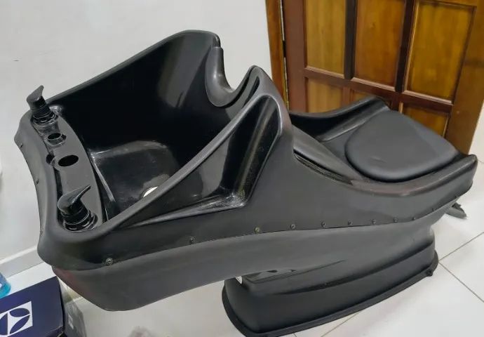 Lavatório Veron Preto Almofada   - Foto 5