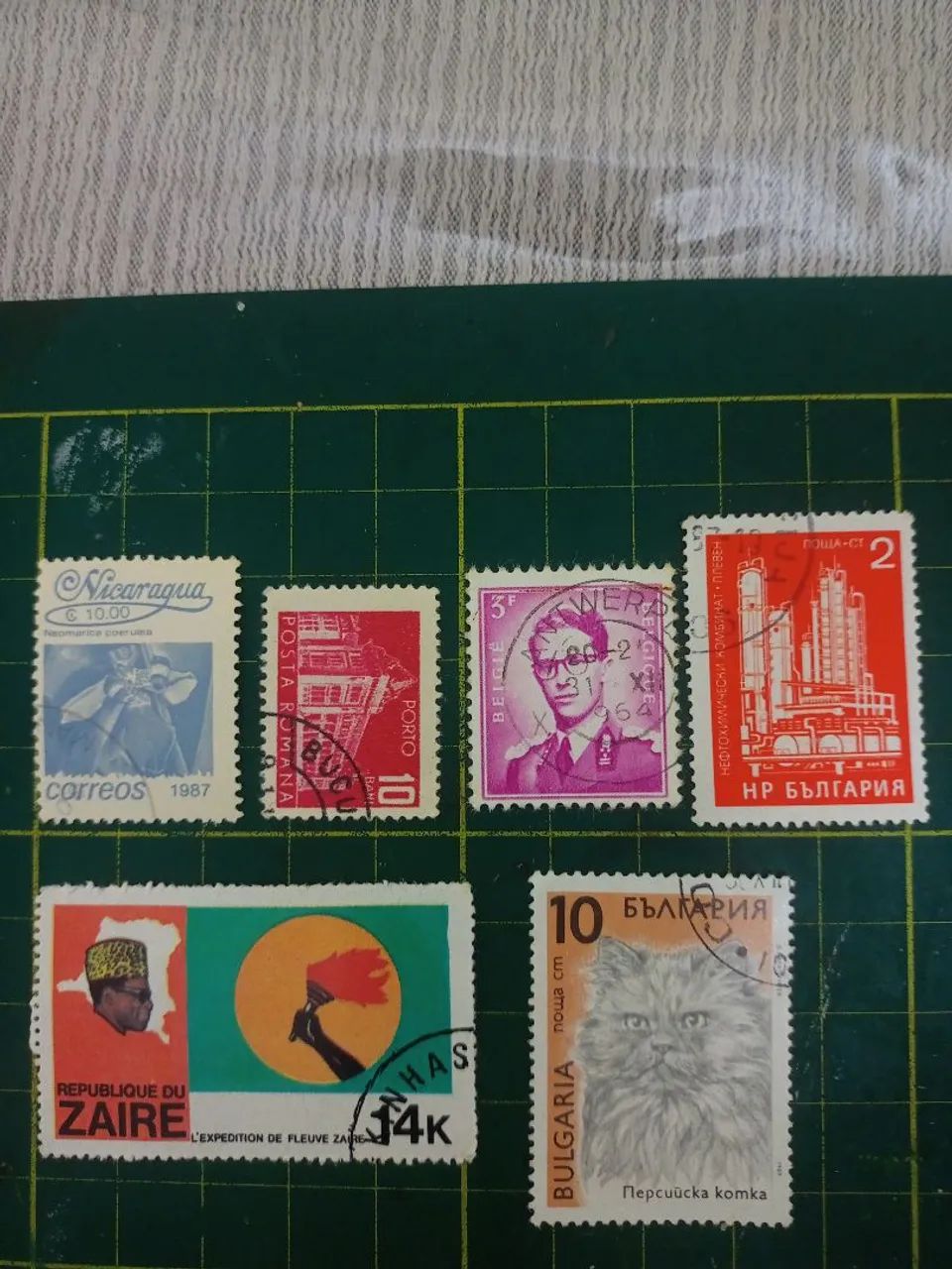 10 selos variados para coleção  - Foto 5