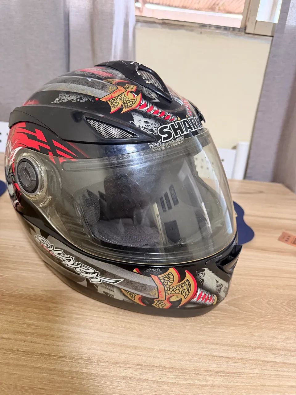 Capacete Shark s500 samurai  - Foto 2