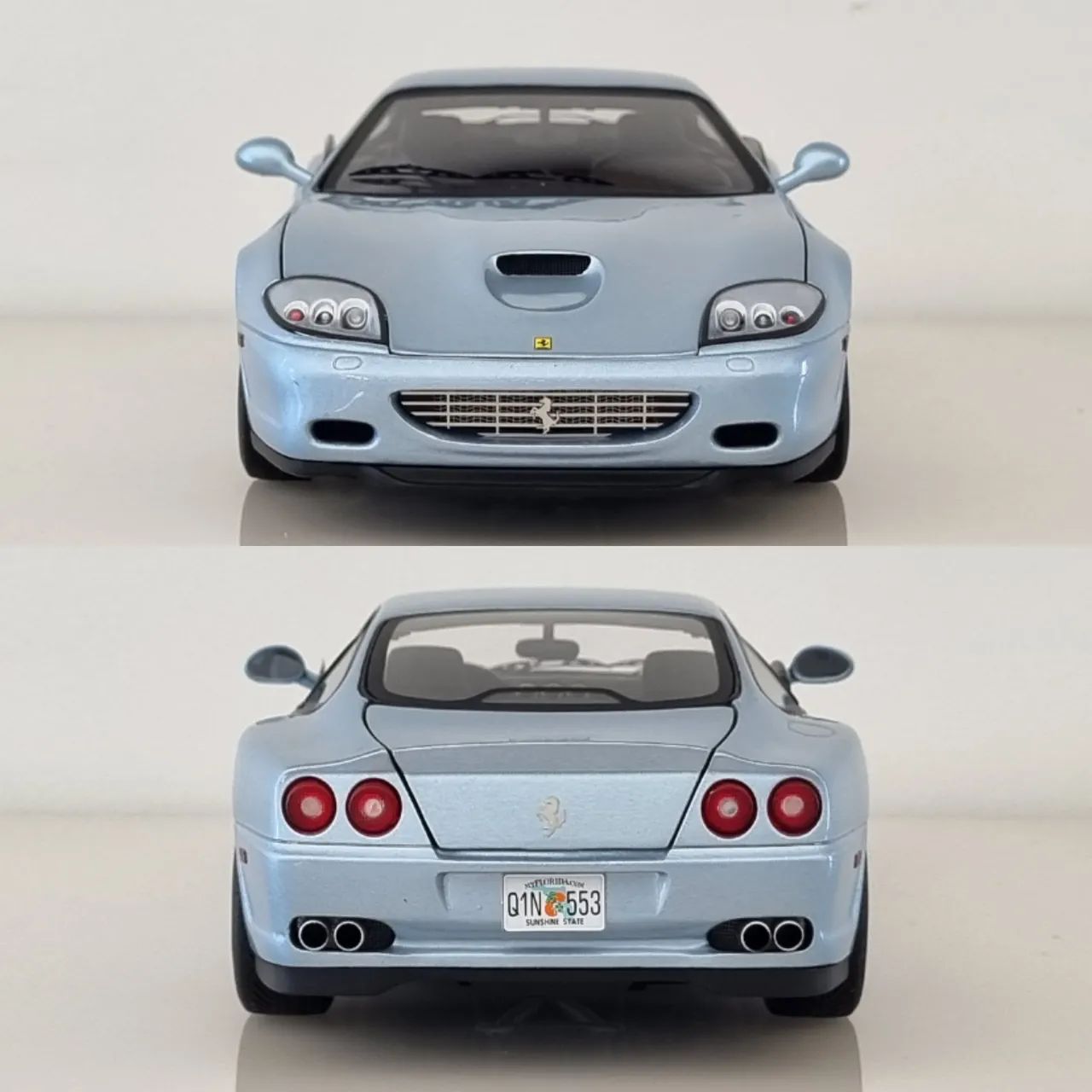 Hot Wheels Elite Ferrari 575M Maranello Bad Boys 2 1:18 #2158/5000