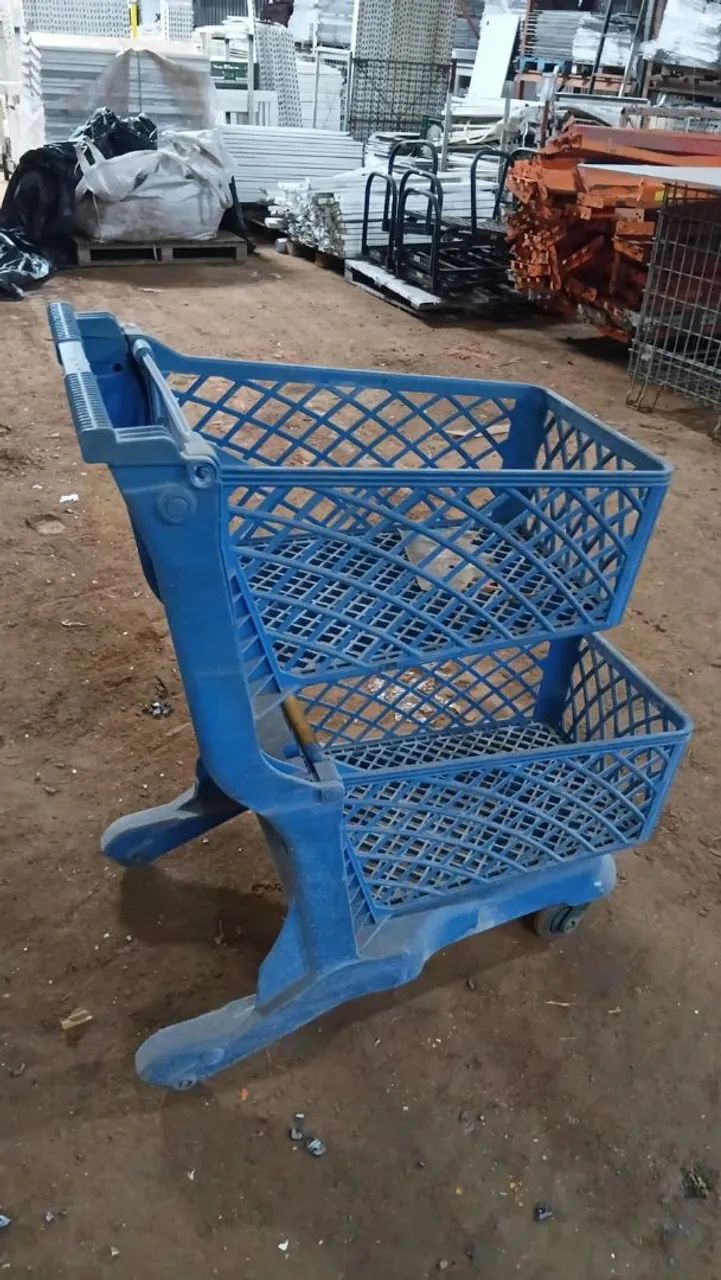 Carrinho cesto duplo - Foto 2