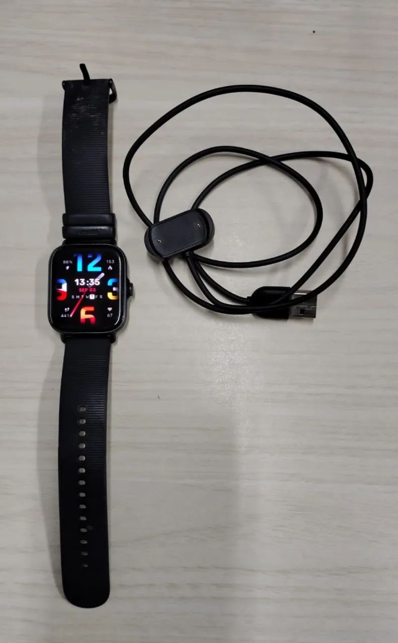 Smartwatch Amazfit GTS 4 Mini Original - Impecável na Caixa