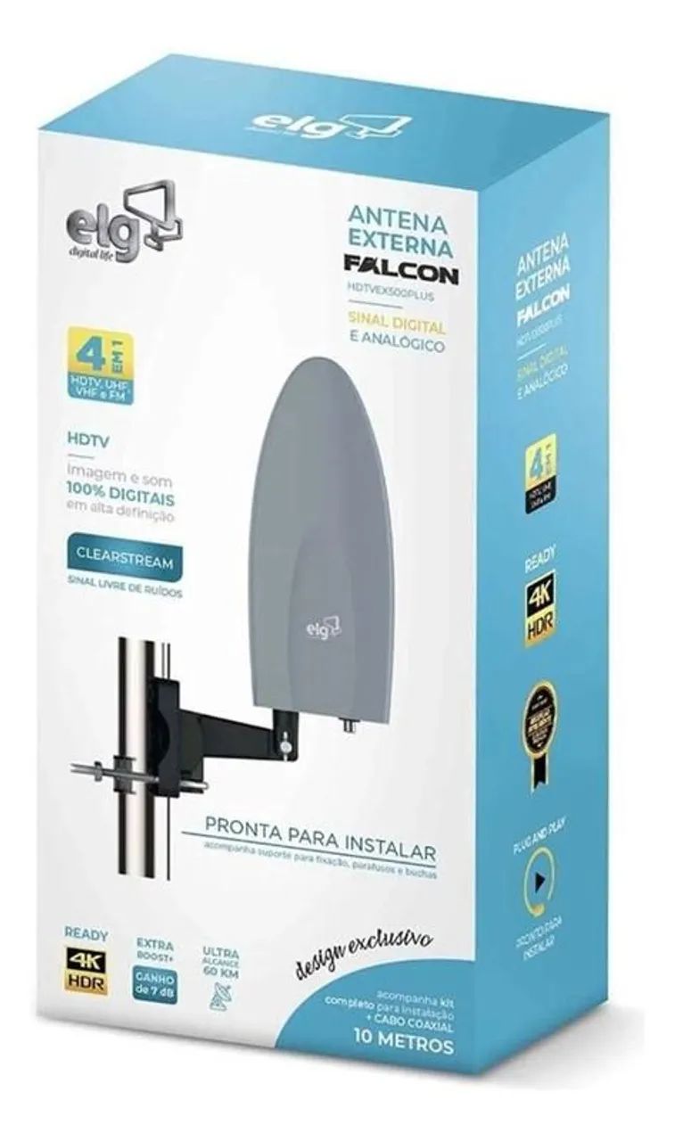 ANTENA DIGITAL C/ SUPORTE - Foto 3