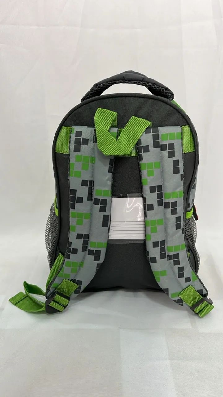 Mochila infantil de costas pequena creche Gamecraft - Foto 4