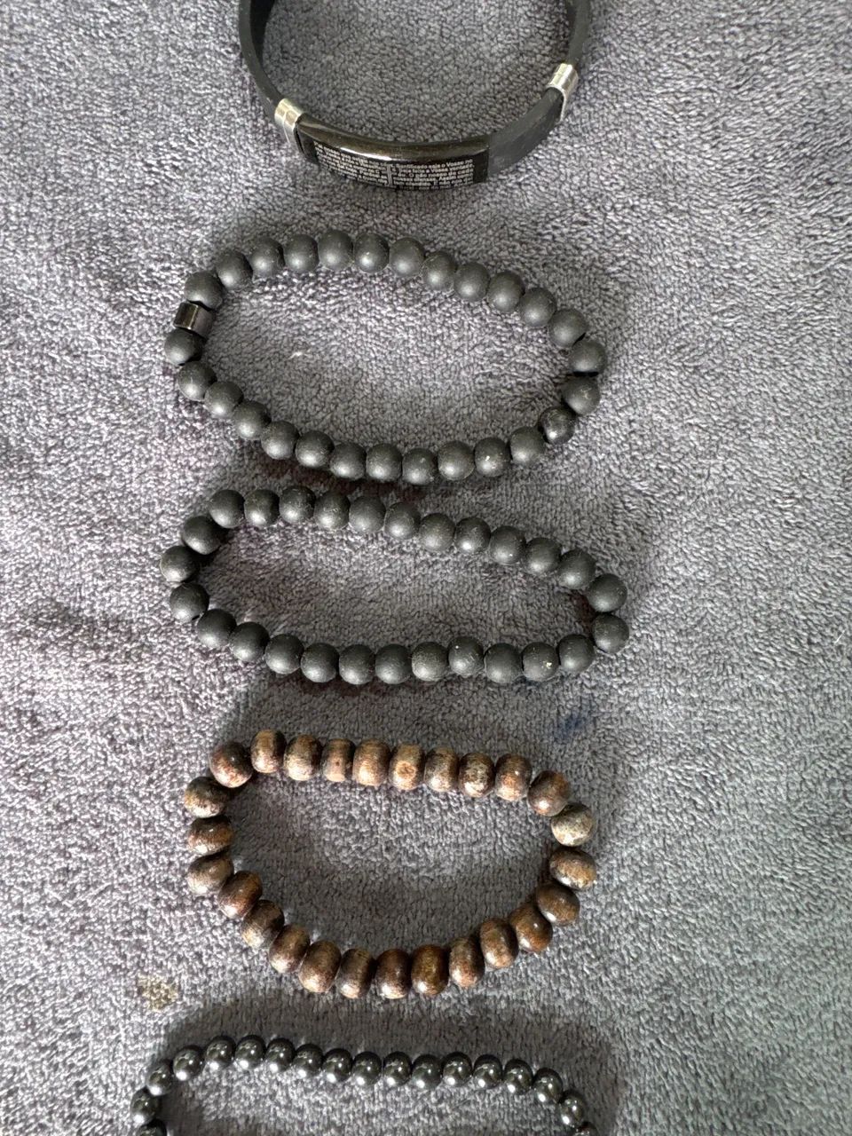 Kit de pulseiras 5 unidades  - Foto 4