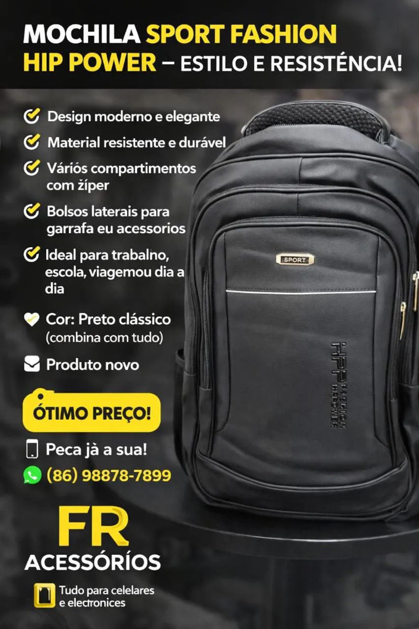 Mochila masculina