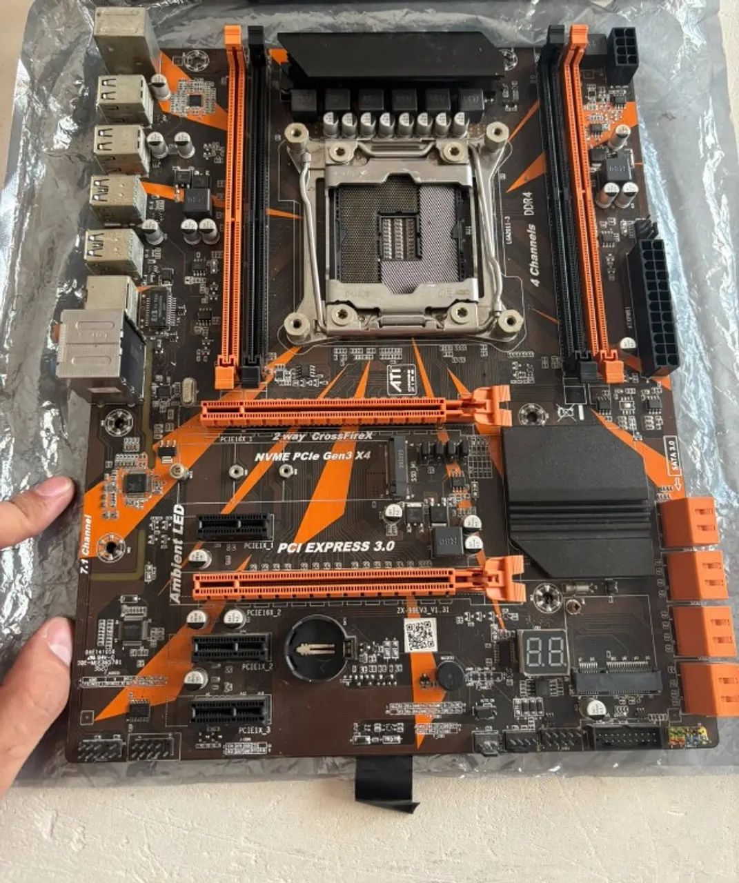 Placa Mãe x99 + i7 5820k - Foto 3