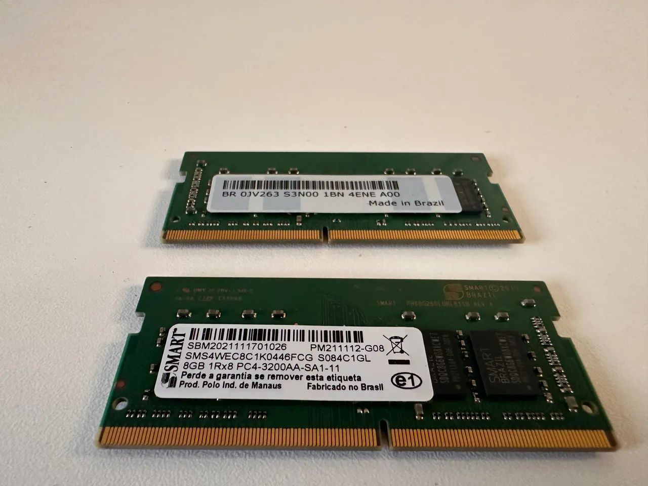 Kit Memória RAM DDR4 16GB (2×8GB) para Notebook - Funcionando - Foto 3
