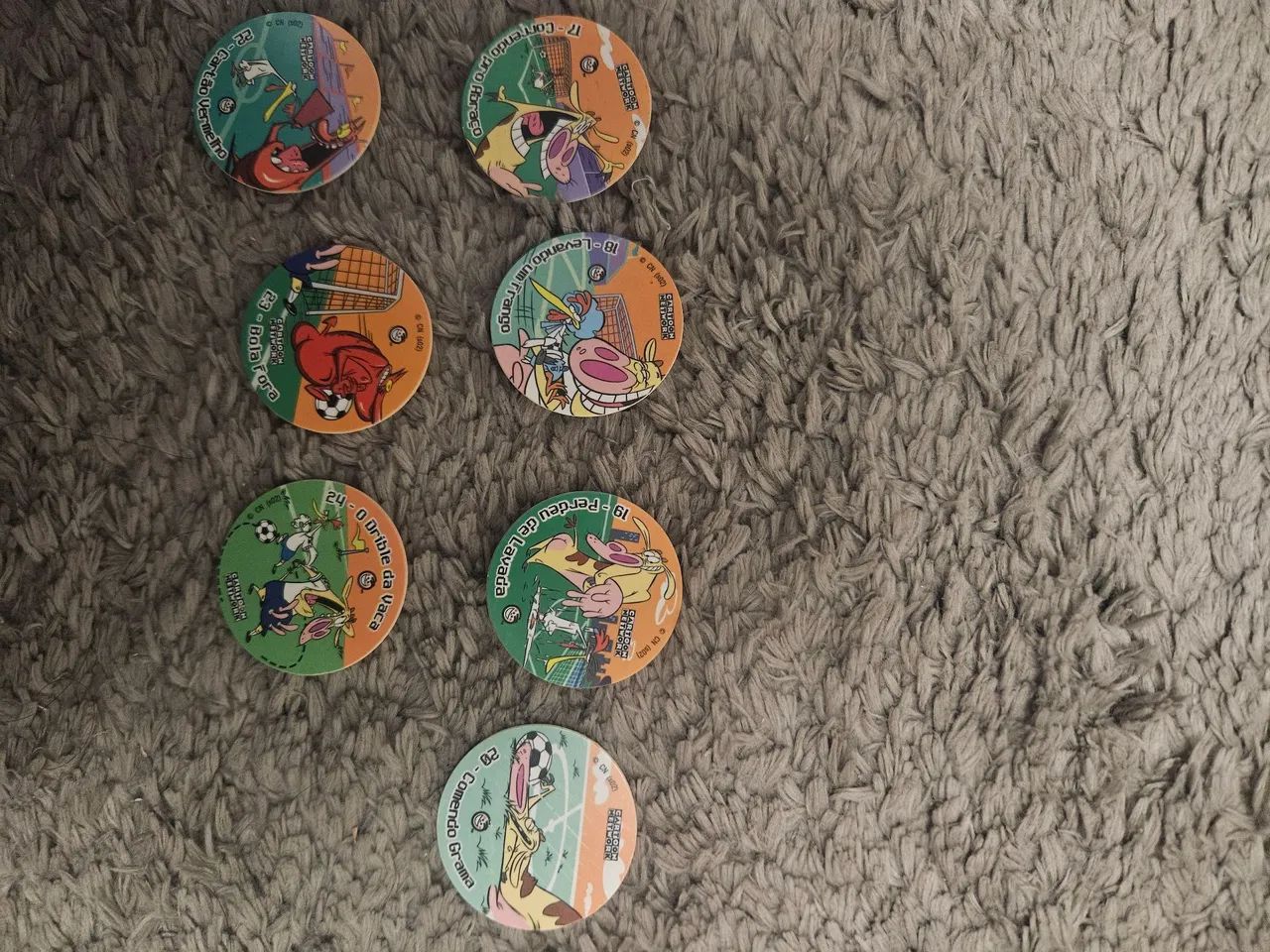 40 tazos copa toon, sendo 1 repetido - Foto 4