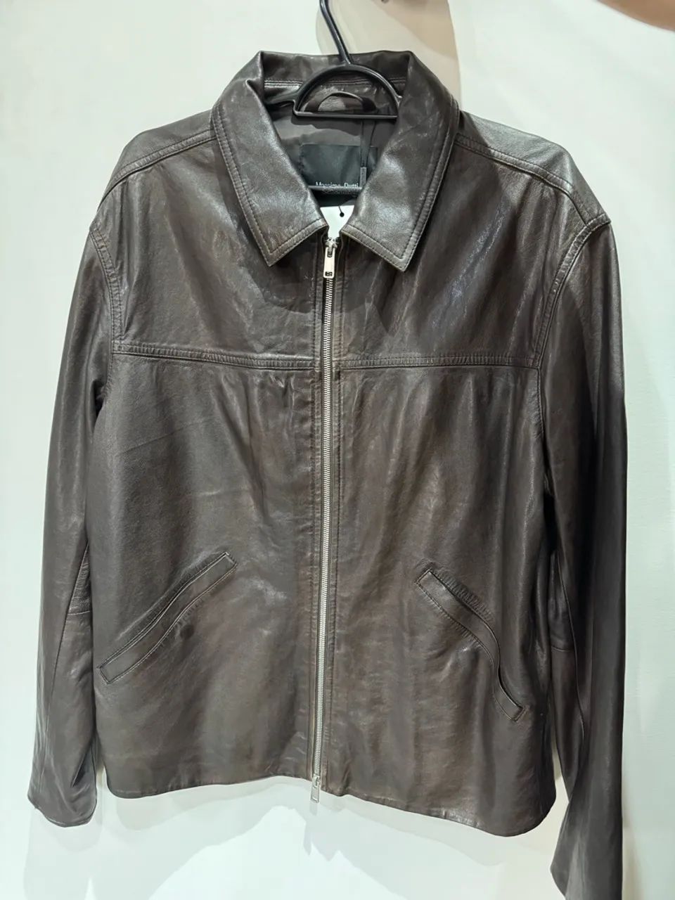 Jaqueta de couro original Massimo Dutti
